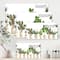 Designart - Trio of Houseplants Sanseviera Snake Plant - Farmhouse Canvas Wall Art Print